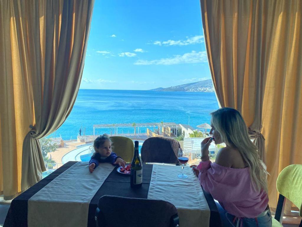 Kompleks Keljani Hotell Sarandë Eksteriør bilde