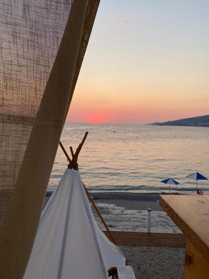 Kompleks Keljani Hotell Sarandë Eksteriør bilde