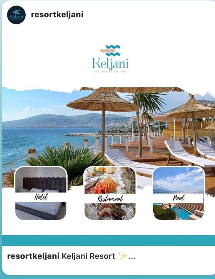 Kompleks Keljani Hotell Sarandë Eksteriør bilde