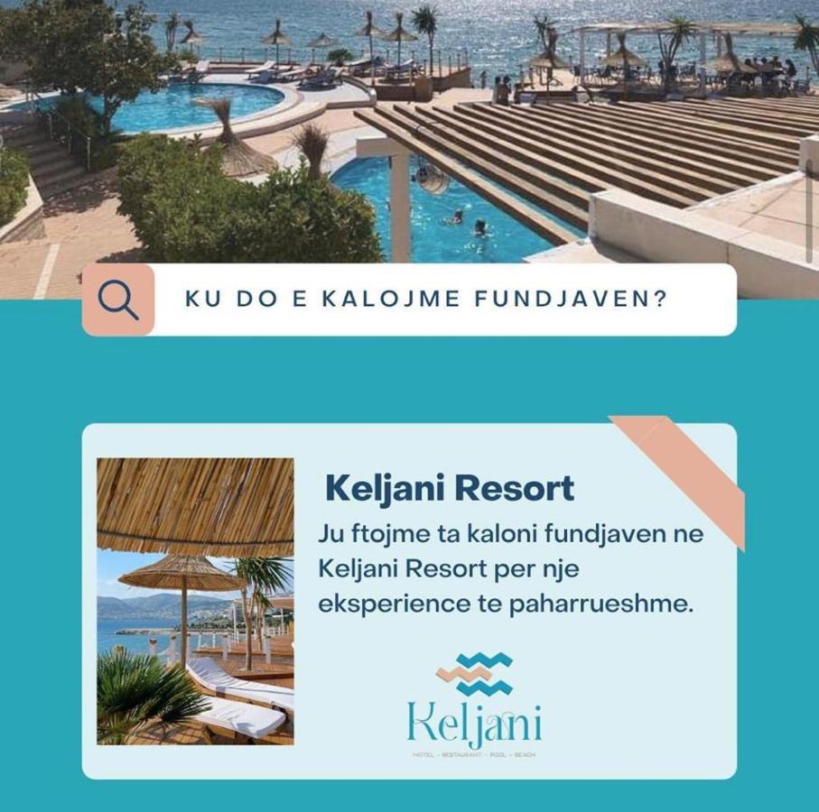 Kompleks Keljani Hotell Sarandë Eksteriør bilde