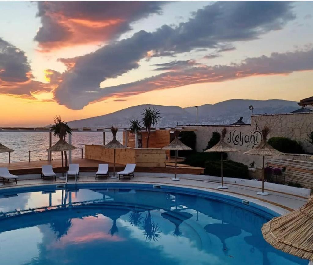 Kompleks Keljani Hotell Sarandë Eksteriør bilde