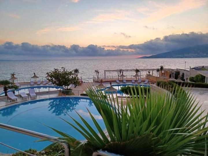 Kompleks Keljani Hotell Sarandë Eksteriør bilde